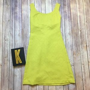 👻ANTHROPOLOGIE Vintage Yellow Dress Size 2